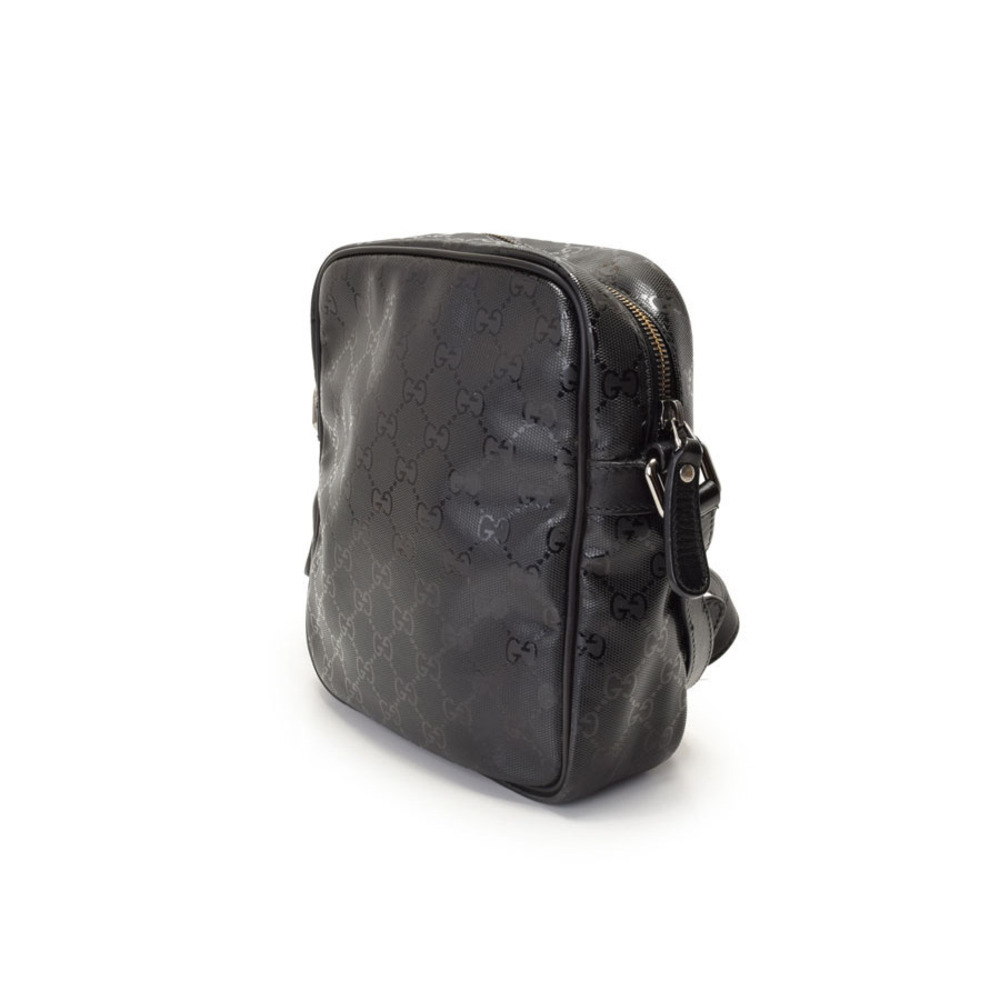 Gucci shoulder GG Imprime black bag